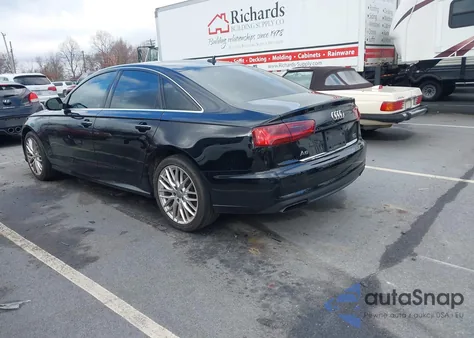 2016 Audi A6 2.0T Premium Plus z USA, uszkodzony, nr VIN WAUGFAFC3GN009192
